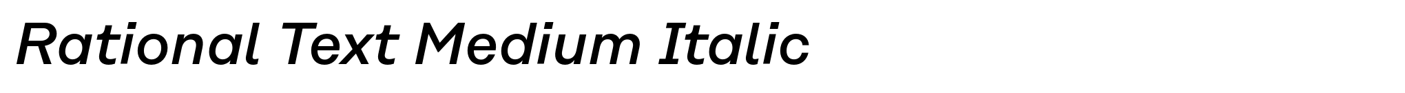 Rational Text Medium Italic image